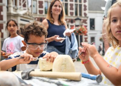 kinderen aan het werk